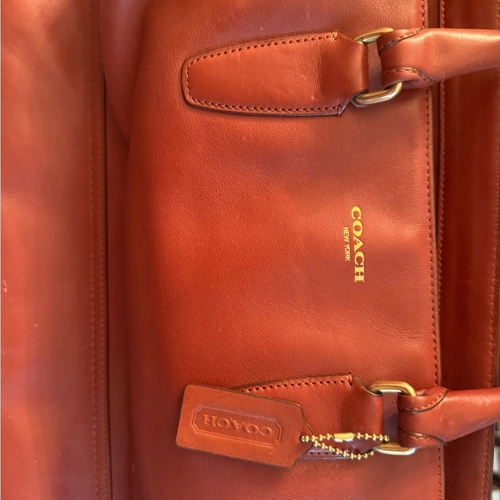 Coach Brown Leather Bag